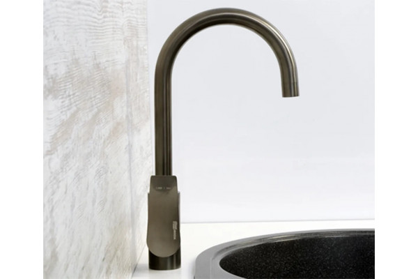Смеситель Wasserkraft Wiese 8407 для кухонной мойки однорычажный, сталь