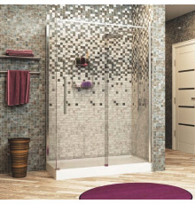 Душевой уголок Wasserkraft Dinkel 58R34 130x100 см прямоугольный, двери раздвижные