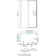 Душевой уголок Wasserkraft Dinkel 58R37 140x100 см прямоугольный, двери раздвижные