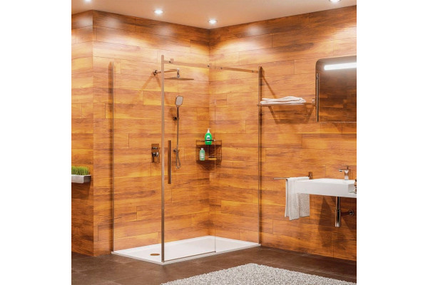 Душевой уголок Wasserkraft Alme 15R35 140x80 см прямоугольный, двери раздвижные