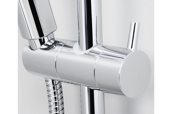 Душевой гарнитур Wasserkraft A144 хром, штанга 60 см, шланг 150 см