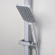 Душевая стойка Wasserkraft A16501 хром, штанга 151.1 см, шланг металлический 150 см