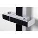 Душевая штанга Wasserkraft A123 хром, 60.5 см