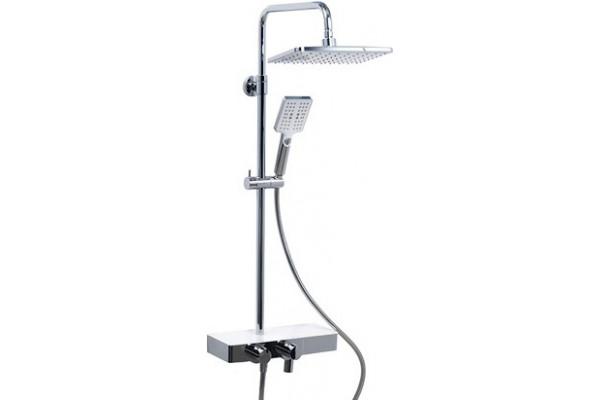 Душевая стойка Wasserkraft A11301 Thermo хром, штанга 136.6 см