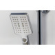 Душевая стойка Wasserkraft A11301 Thermo хром, штанга 136.6 см
