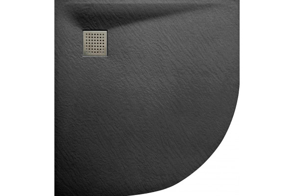 Поддон для душа Wasserkraft Elbe 74T01 90х90, чертверть круга, низкий