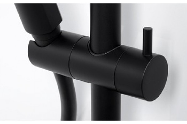 Душевая стойка Wasserkraft A11401 Thermo штанга 136.6 см, шланг пластиковый 150 см