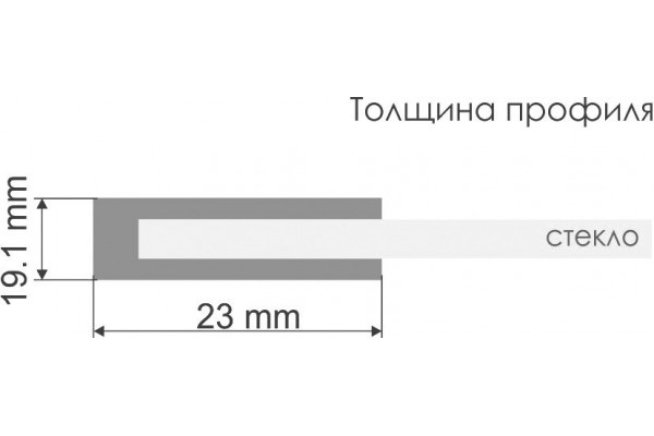 Душевой уголок Wasserkraft Dill 61S36 прямоугольный, двери раздвижные, стекло прозрачное