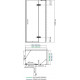 Душевой уголок Wasserkraft Aller 10H07RBLACK MATT 120x90 см прямоугольный, двери распашные