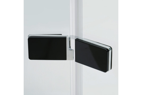 Душевой уголок Wasserkraft Aller Black 10H07LBLACK 120x90 см прямоугольный, двери распашные