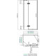 Душевой уголок Wasserkraft Aller White 10H07LWHITE 120x90 см прямоугольный, двери распашные