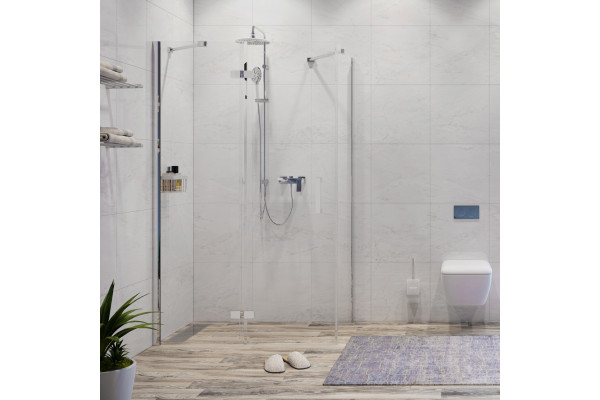 Душевой уголок Wasserkraft Aller White 10H07LWHITE 120x90 см прямоугольный, двери распашные
