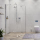 Душевой уголок Wasserkraft Aller White 10H07LWHITE 120x90 см прямоугольный, двери распашные