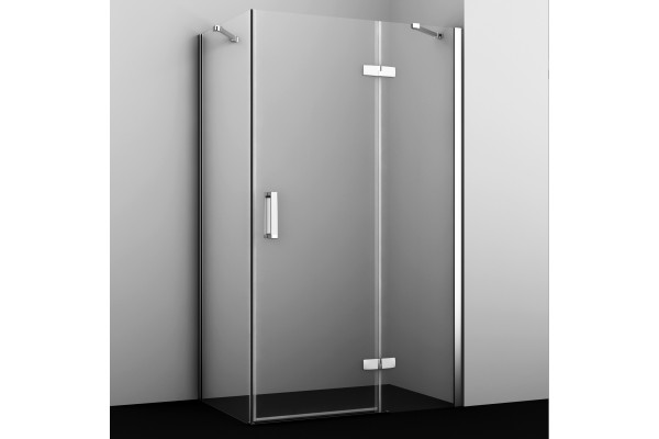 Душевой уголок Wasserkraft Aller White 10H06RWHITE 120x80 см прямоугольный, двери распашные