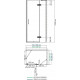 Душевой уголок Wasserkraft Aller White 10H06RWHITE 120x80 см прямоугольный, двери распашные