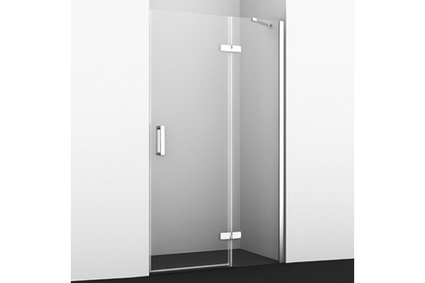 Душевая дверь в нишу Wasserkraft Aller White 10H05RWHITE 120 см распашная, стекло прозрачное