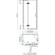 Душевой уголок Wasserkraft Aller 10H06L 120x80 см прямоугольный, двери распашные