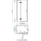 Душевой уголок Wasserkraft Aller 10H10LBLACK MATT 120x100 см прямоугольный, двери распашные