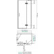Душевой уголок Wasserkraft Aller Black 10H10RBLACK 120x100 см прямоугольный, двери распашные
