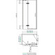 Душевой уголок Wasserkraft Aller White 10H10LWHITE 120x100 см прямоугольный, двери распашные