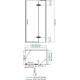 Душевой уголок Wasserkraft Aller 10H10R 120x100 см прямоугольный, двери распашные