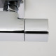 Термостатический смеситель Wasserkraft Naab 8611 Thermo для ванны с душем, термостат, хром