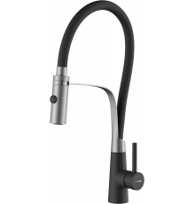 Смеситель для кухни Wasserkraft A8417 magic black однорычажный, высота излива 25 см