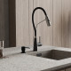 Смеситель для кухни Wasserkraft A8417 magic black однорычажный, высота излива 25 см