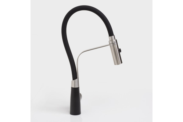 Смеситель для кухни Wasserkraft A8417 magic black однорычажный, высота излива 25 см