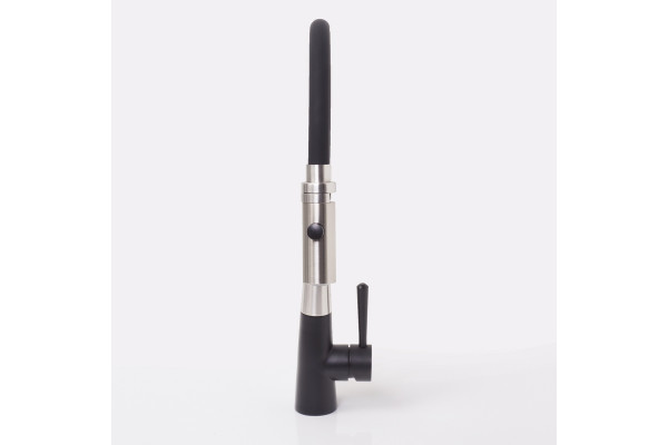 Смеситель для кухни Wasserkraft A8417 magic black однорычажный, высота излива 25 см