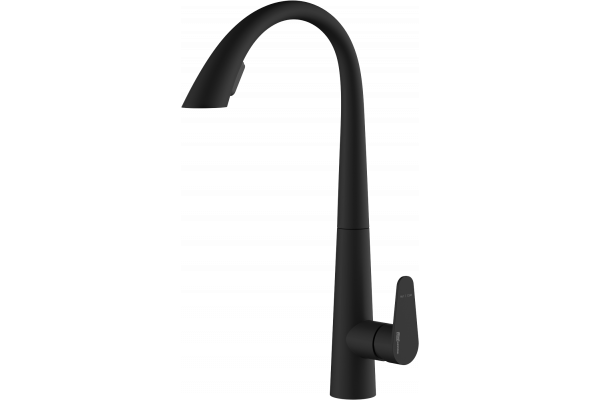 Смеситель для кухни Wasserkraft A8667 magic black однорычажный, черный
