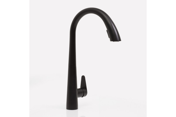 Смеситель для кухни Wasserkraft A8667 magic black однорычажный, черный