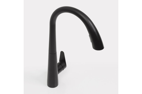 Смеситель для кухни Wasserkraft A8667 magic black однорычажный, черный