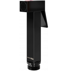 Гигиенический душ Wasserkraft A214 с фиксатором, цвет черный, штанга 11.7 см