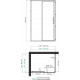 Душевой уголок Wasserkraft Lopau 32S 120х90 см, L, прямоугольный, двери раздвижные