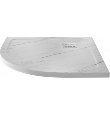 Поддон для душа Wasserkraft Rhin 44T01 90x90 четверть круга, низкий