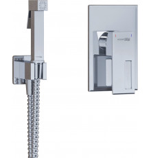 Гигиенический душ Wasserkraft A15156 шланг 100 см хром,  в современном стиле