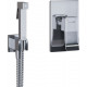 Гигиенический душ Wasserkraft A106157 шланг 120 см хром,  в современном стиле