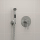 Гигиенический душ Wasserkraft A04200 шланг 150 см цвет серебро,  в современном стиле