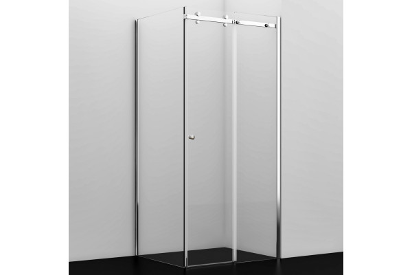 Душевой уголок Wasserkraft Vils 56R19 100x100 см квадратный, двери раздвижные