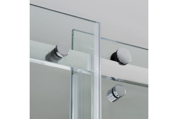 Душевой уголок Wasserkraft Vils 56R19 100x100 см квадратный, двери раздвижные