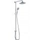 Душевая стойка Wasserkraft A066 хром, штанга 120 см, шланг 150 см