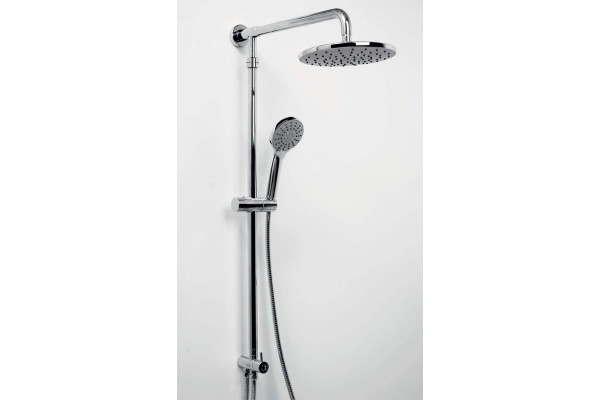 Душевая стойка Wasserkraft A066 хром, штанга 120 см, шланг 150 см