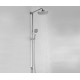 Душевая стойка Wasserkraft A066 хром, штанга 120 см, шланг 150 см