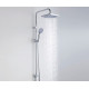 Душевая стойка Wasserkraft A017 хром, штанга 116.1 см, шланг 150 см