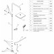 Душевая стойка Wasserkraft A017 хром, штанга 116.1 см, шланг 150 см