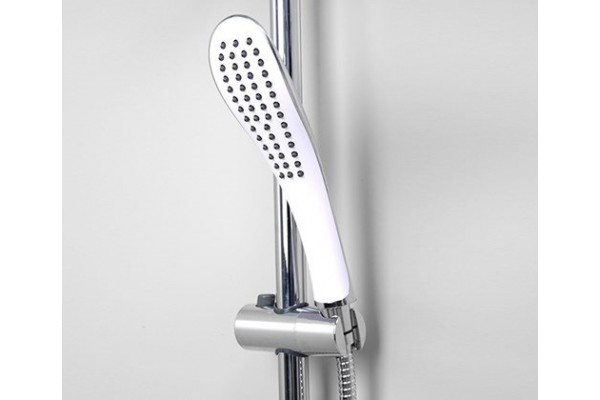 Душевая стойка Wasserkraft A045 штанга 98 см, шланг 150 см, 1 режим