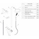 Душевая стойка Wasserkraft A045 штанга 98 см, шланг 150 см, 1 режим