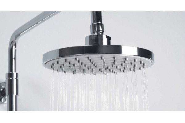 Душевая стойка Wasserkraft A12202 хром, штанга 132.8 см, шланг 150 см