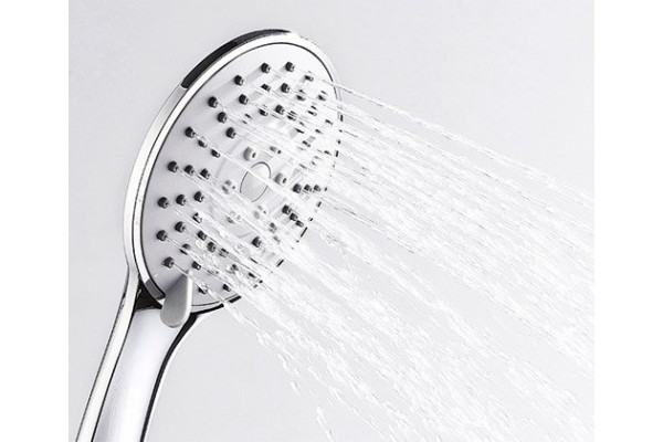 Душевой гарнитур Wasserkraft A005 хром, штанга 56.5 см, шланг металлический 150 см
